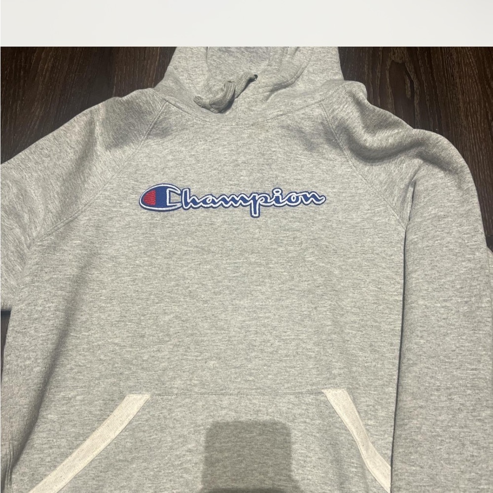 Champion Men's Gray Hoodie